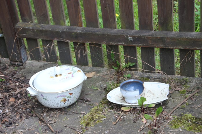 Der Weg begann mit Scherben